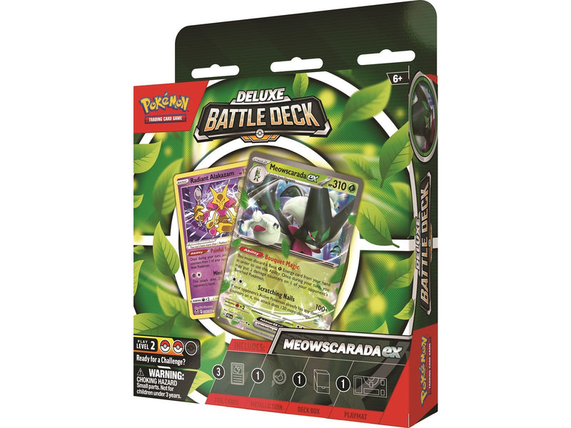 Pokemon TCG Deluxe Battle Deck Meowscarada/Quaquaval assorted