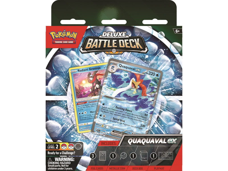 Pokemon TCG Deluxe Battle Deck Meowscarada/Quaquaval assorted