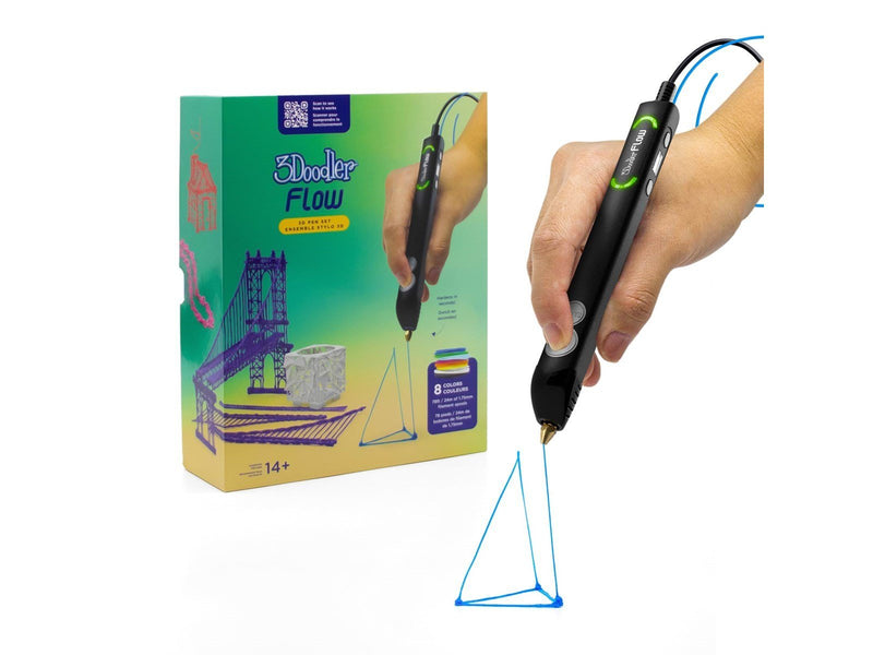 WobbleWorks Flow 3D Pen - Black