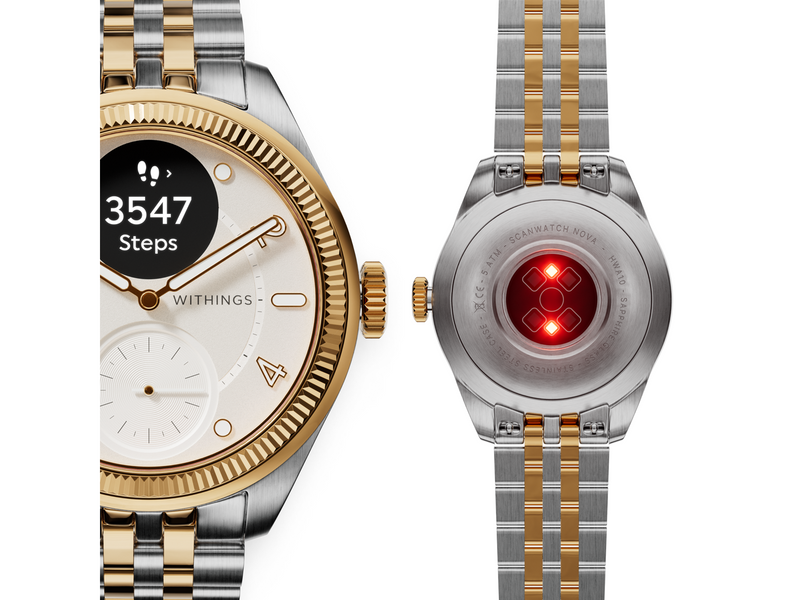 Withings ScanWatch Nova Brilliant Edition 39mm - Rose Gold