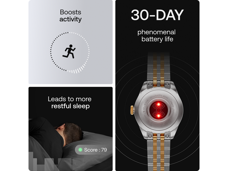 Withings ScanWatch Nova Brilliant Edition 39mm - Rose Gold