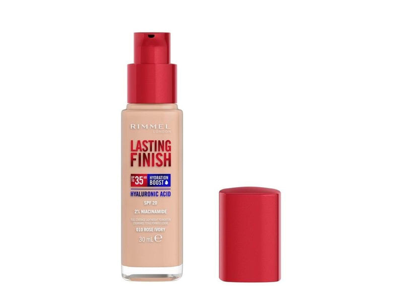 Rimmel Clean Lasting Finish Foundation 010 Rose Ivory 30ml