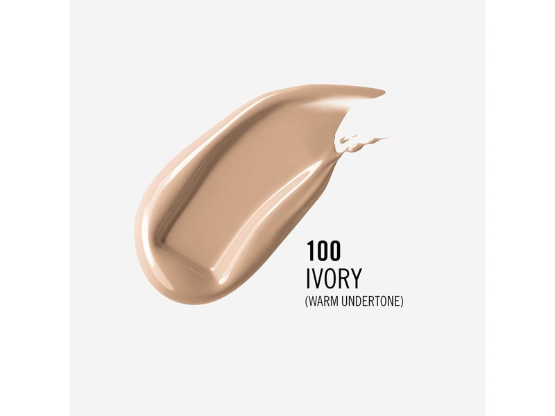 Rimmel Clean Lasting Finish Foundation 100 ivory 30ml