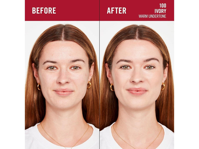 Rimmel Clean Lasting Finish Foundation 100 ivory 30ml