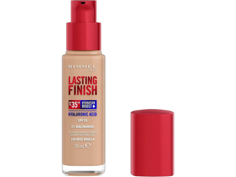 Rimmel Clean Lasting Finish Foundation 150 rose vanilla 30ml