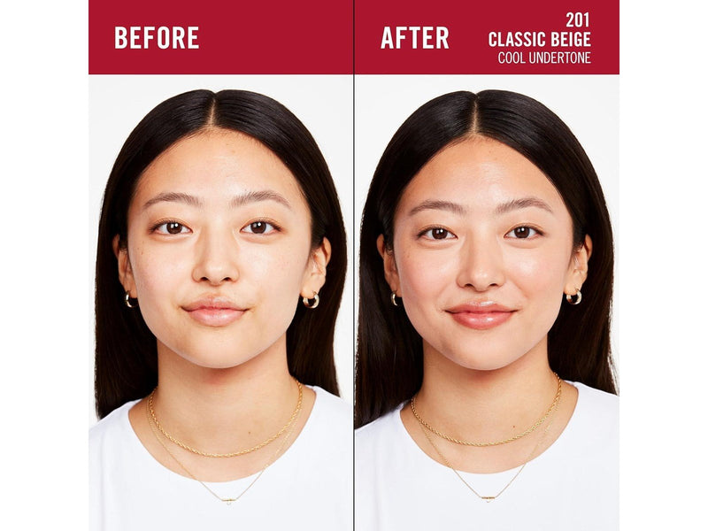Rimmel Clean Lasting Finish Foundation 201 classic beige 30ml