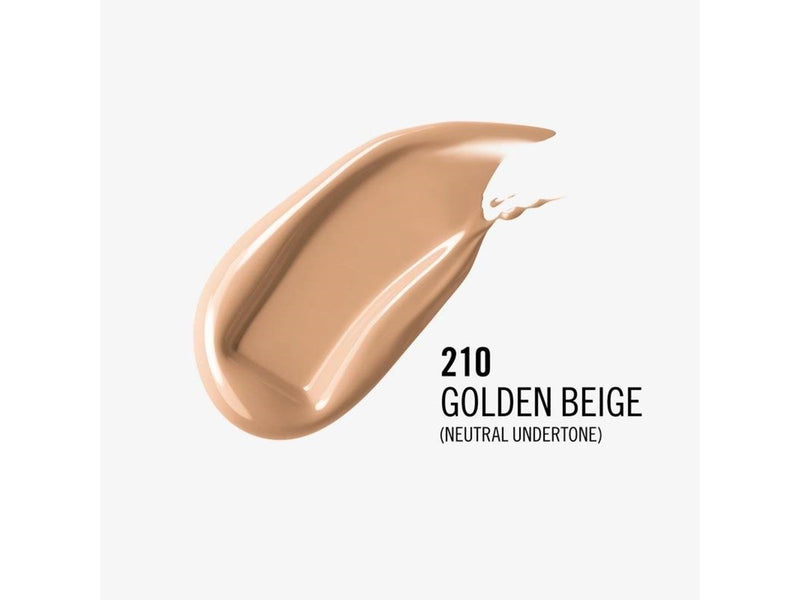 Rimmel Clean Lasting Finish Foundation 210 golden beige 30ml