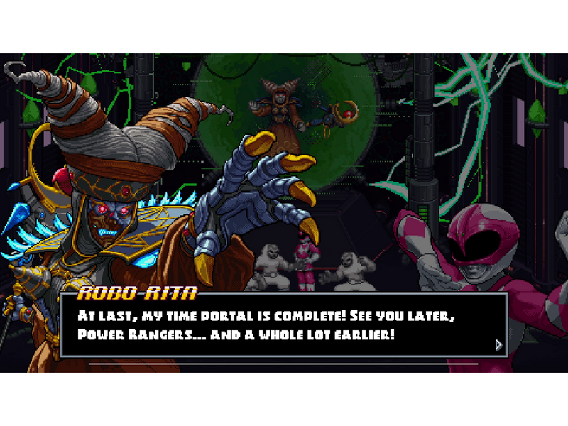 Mighty Morphin Power Rangers: Rita's Rewind - Nintendo Switch - Beat 'em Up - PEGI 16