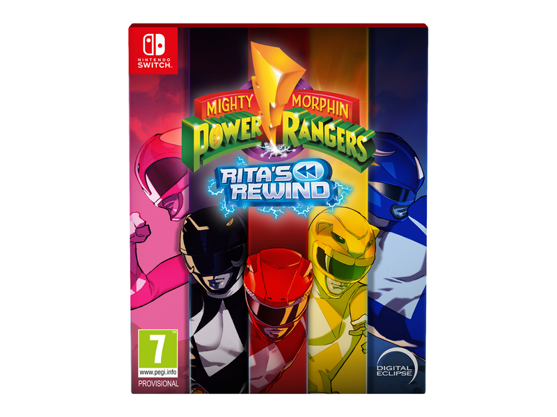 Mighty Morphin Power Rangers: Rita's Rewind (Deluxe Edition) - Nintendo Switch - Beat 'em Up - PEGI 16
