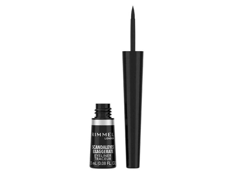 Rimmel Exaggerate Liquid Eyeliner 001 Black 3ml