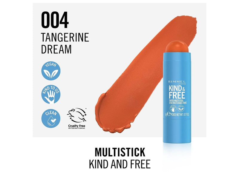 Rimmel Kind & Free Multi Stick 004 tangerine dream 5gr