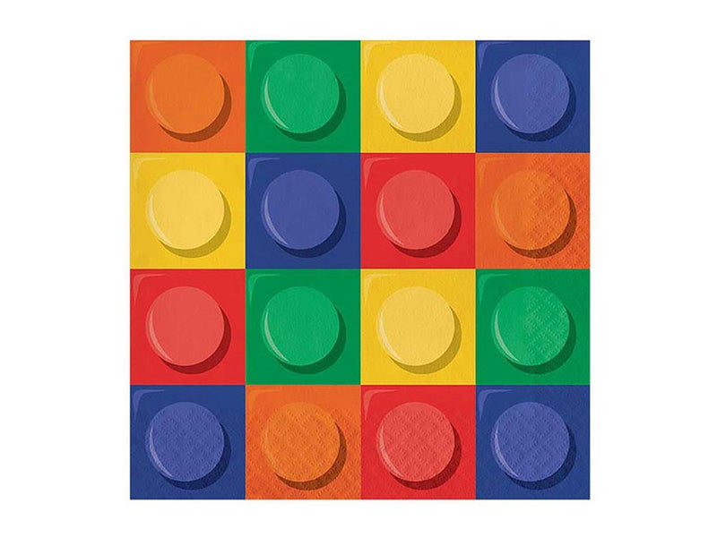 Haza Witbaard - Building Blocks Napkins 16 pcs.