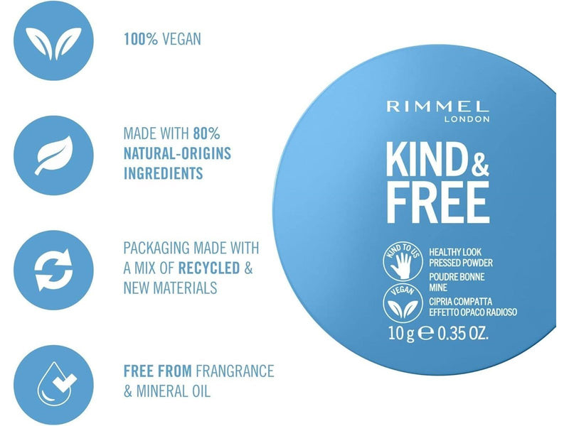 Rimmel Kind & Free pressed powder 30 Medium 14gr