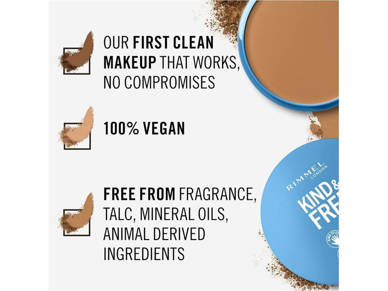 Rimmel Kind & Free pressed powder 40 Tan 10gr