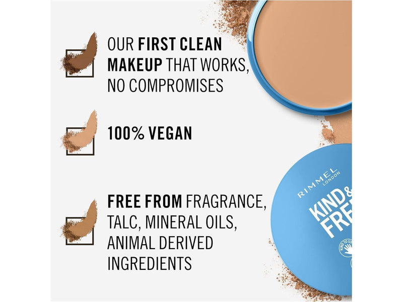 Rimmel Kind & Free pressed powder 20 Light 14gr