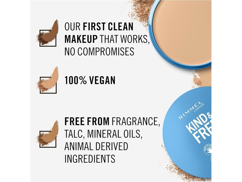Rimmel Kind & Free pressed powder 10 Fair 14gr