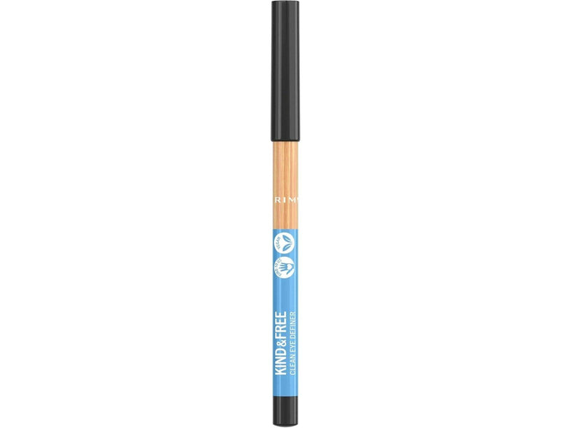 Rimmel Kind & Free Clean eye liner 01 Pitch 1.10ml