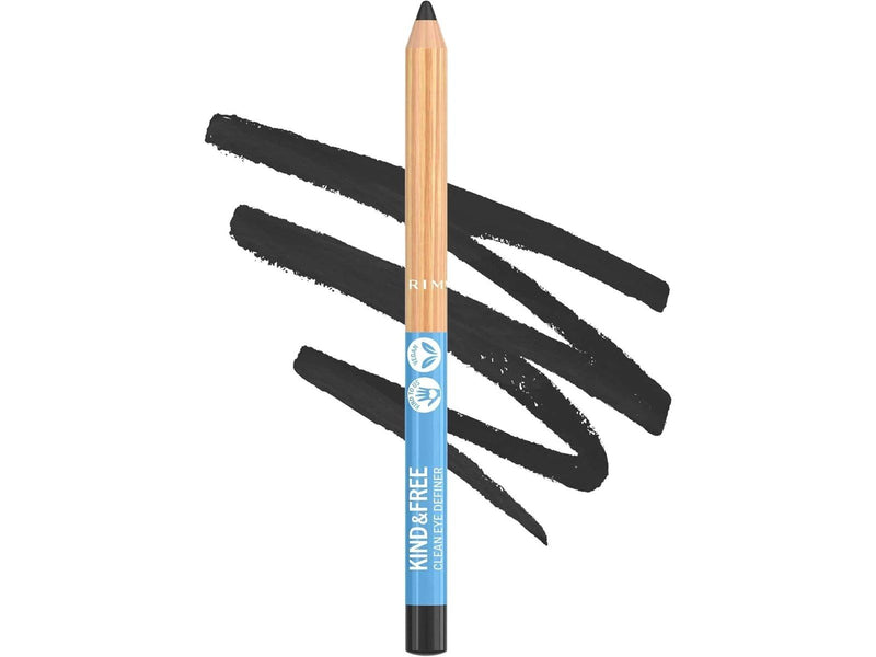 Rimmel Kind & Free Clean eye liner 01 Pitch 1.10ml