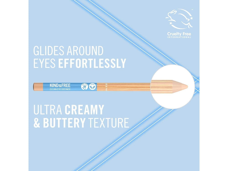 Rimmel Kind & Free Clean eye liner 05 Creamy white 1.10ml