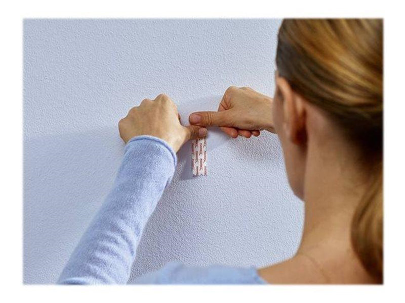tesa Powerstrips - self-adhesive hook - white (pack of 2)