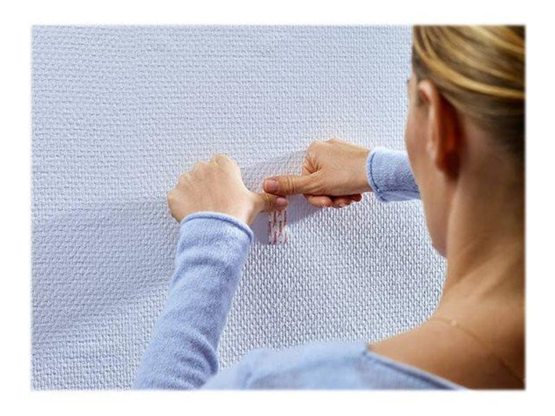tesa Powerstrips - self-adhesive hook - white (pack of 2)