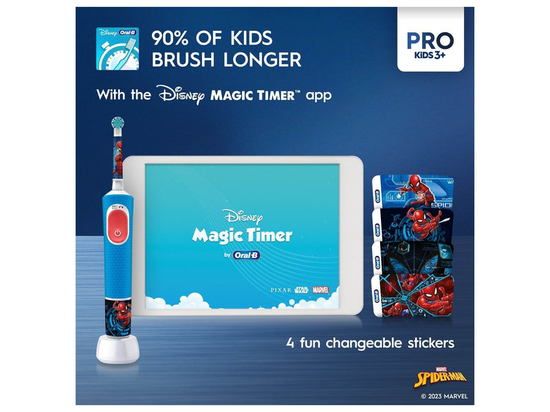 Oral-B Elektrische Zahnbürste Vitality Pro Kids Spiderman