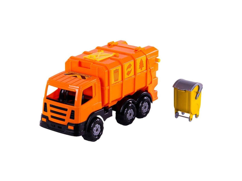 Cavallino Toys - Cavallino XL Garbage Truck Orange 42cm