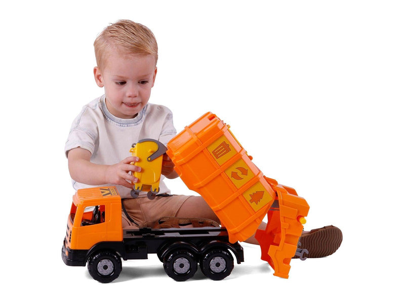 Cavallino Toys - Cavallino XL Garbage Truck Orange 42cm