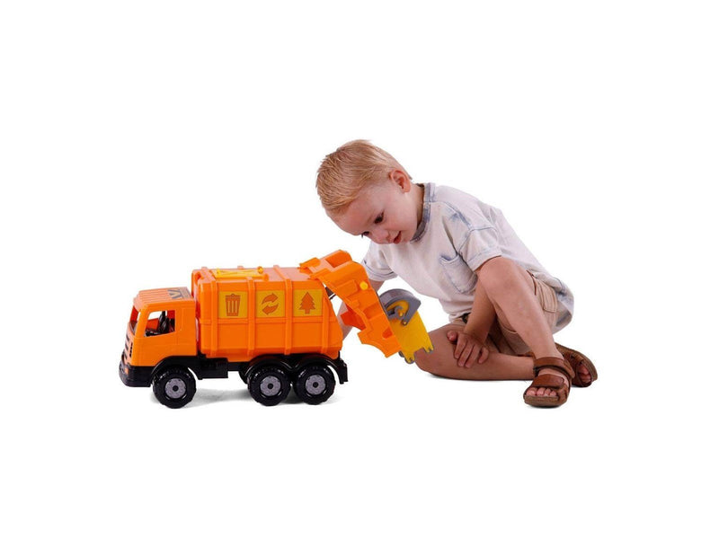 Cavallino Toys - Cavallino XL Garbage Truck Orange 42cm