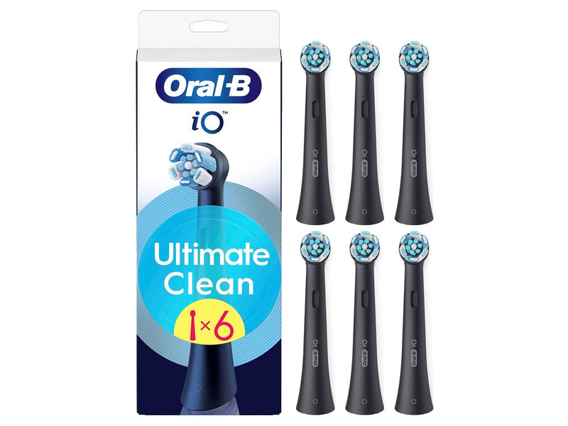 Oral-B Bürstenköpfe iO Ultimate Clean - Black - 6 pcs