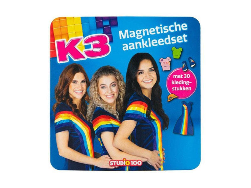 Studio 100 - K3 Magnetic Dress Up Travel Game