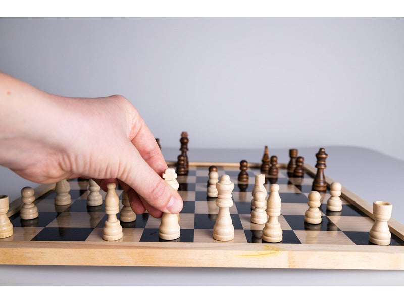 Clown Games - Chess Pieces Wood 32pcs.