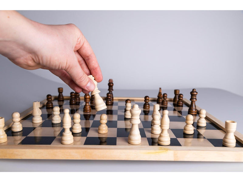 Clown Games - Chess Pieces Wood 32pcs.