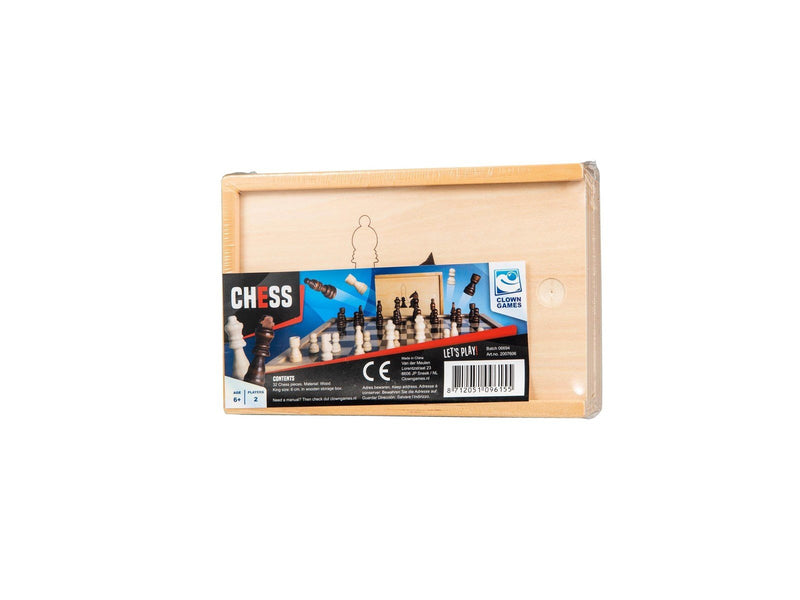 Clown Games - Chess Pieces Wood 32pcs.