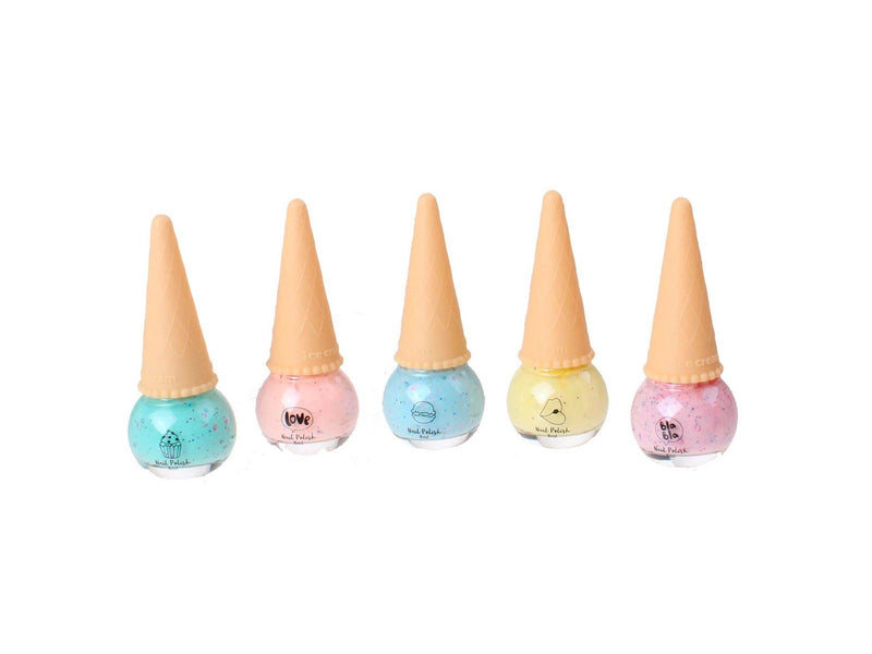 CREATE IT! - Beauty Glitter Nail Polish Ice Cream Cone 5 pcs.