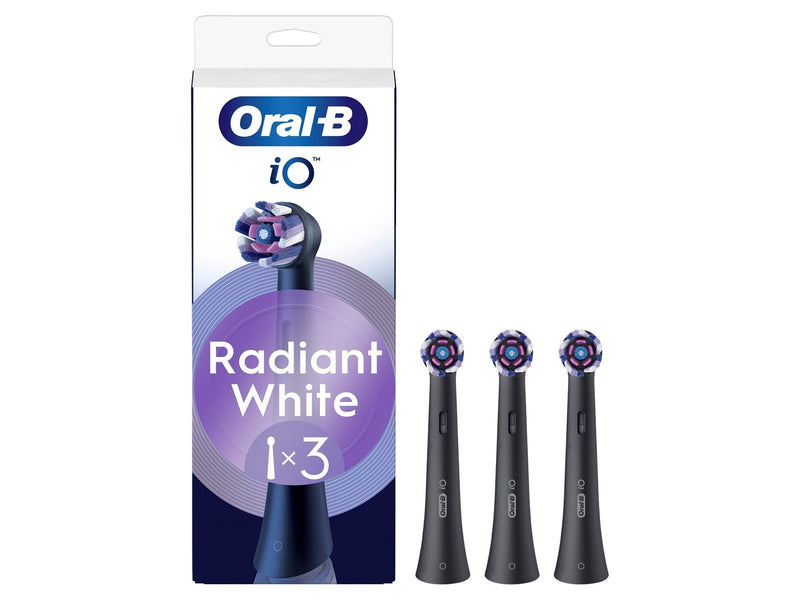 Oral-B Bürstenköpfe iO Radiant White Black - 3 pcs