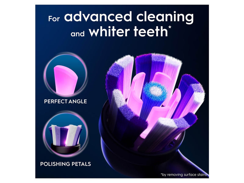 Oral-B Bürstenköpfe iO Radiant White Black - 3 pcs