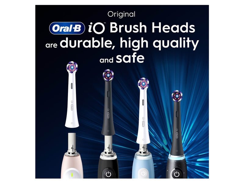 Oral-B Bürstenköpfe iO Radiant White Black - 3 pcs