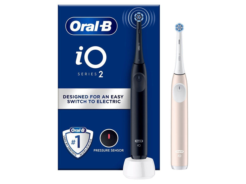 Oral-B Elektrische Zahnbürste iO2 Duo Night Black / Calm Pink