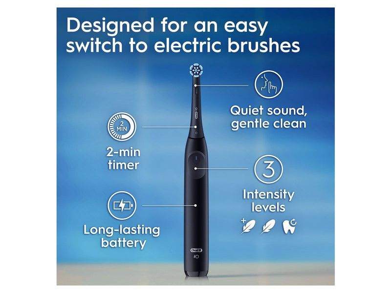 Oral-B Elektrische Zahnbürste iO2 Duo Night Black / Calm Pink