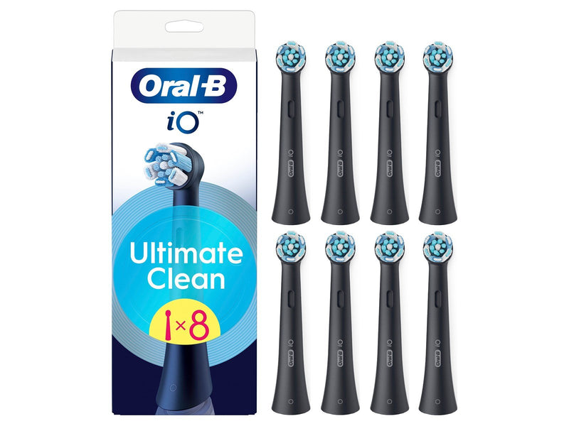 Oral-B Bürstenköpfe iO Ultimate Clean Black - 8 pcs