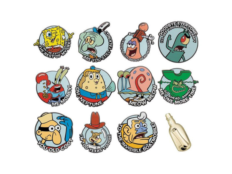 FaNaTtik - SpongeBob SquarePants Mystery Pins CDU - Pin / Button