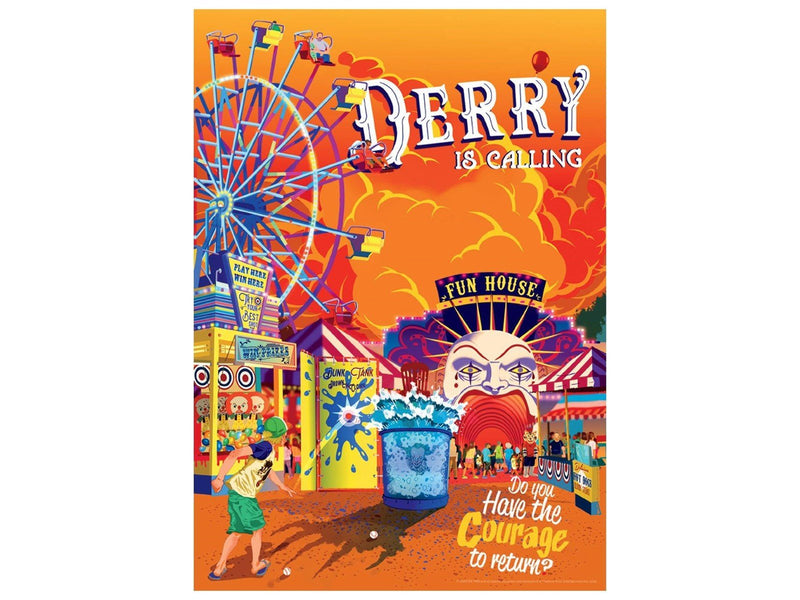 FaNaTtik - IT Derry Fairground Art Print - Plakat