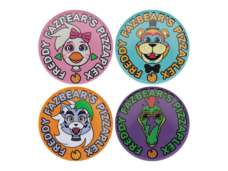 FaNaTtik - Five Nights at Freddy's Printed Metal Drinks Coasters - Untersetzer