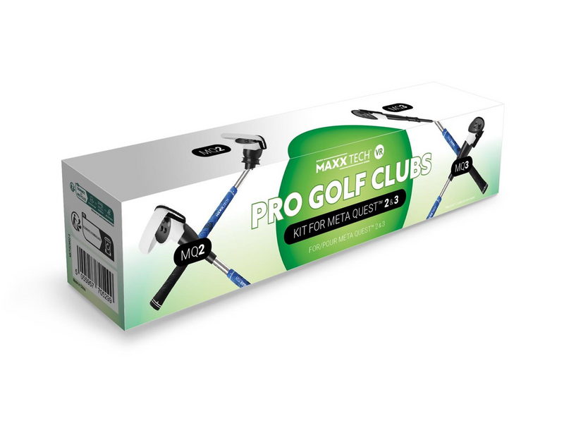 MAXX TECH Pro Golf Clubs Kit for Meta Quiest 2/3
