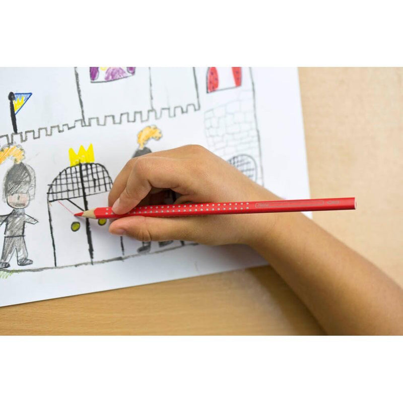 FABER-CASTELL Colour GRIP Buntstifte farbsortiert - 12 Stück