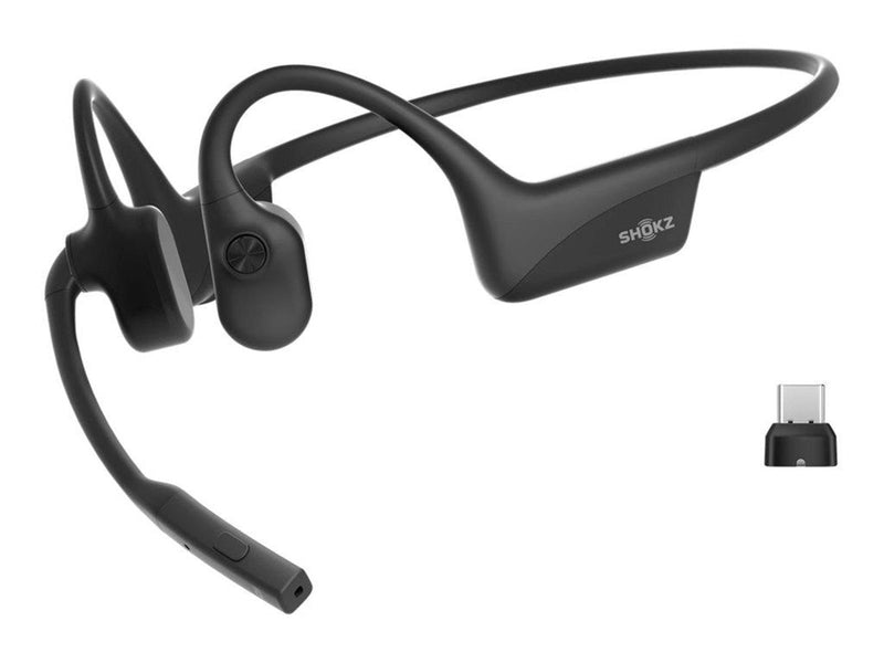 Shokz OpenComm2 UC 2025 Upgrade (USB-C Dongle) - Black