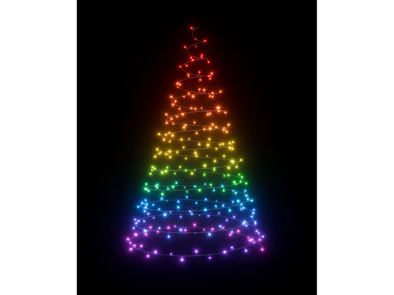 Nanoleaf Essentials Matter String Holiday Lights 25M