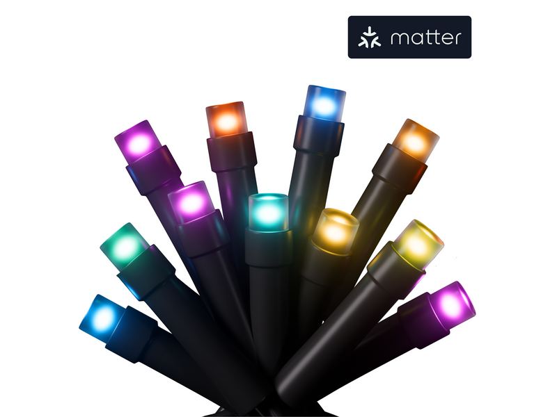 Nanoleaf Essentials Matter String Holiday Lights 25M