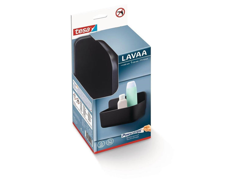 tesa LAVAA Plastic Wall-mounted Shower Basket